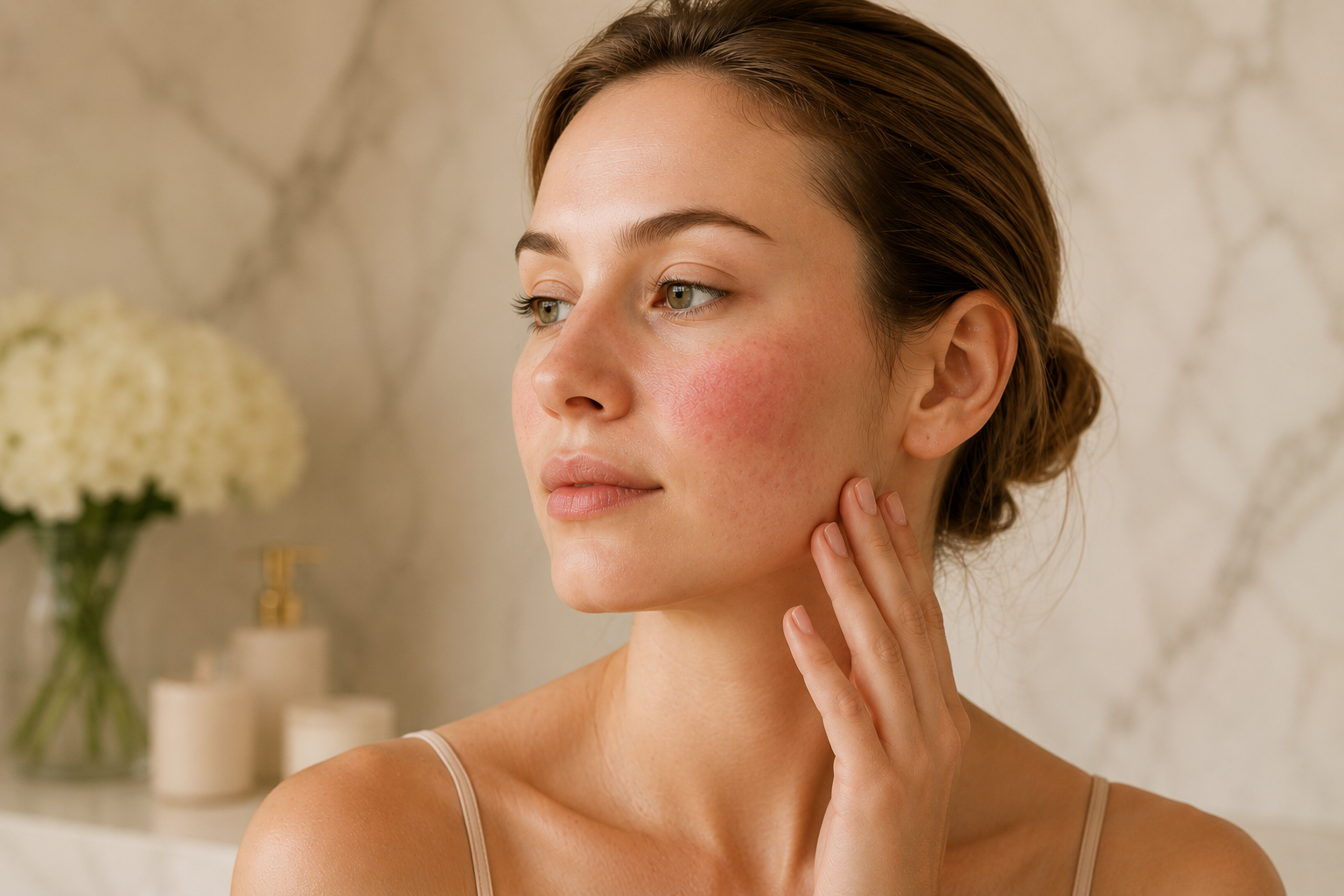 Signs of rosacea