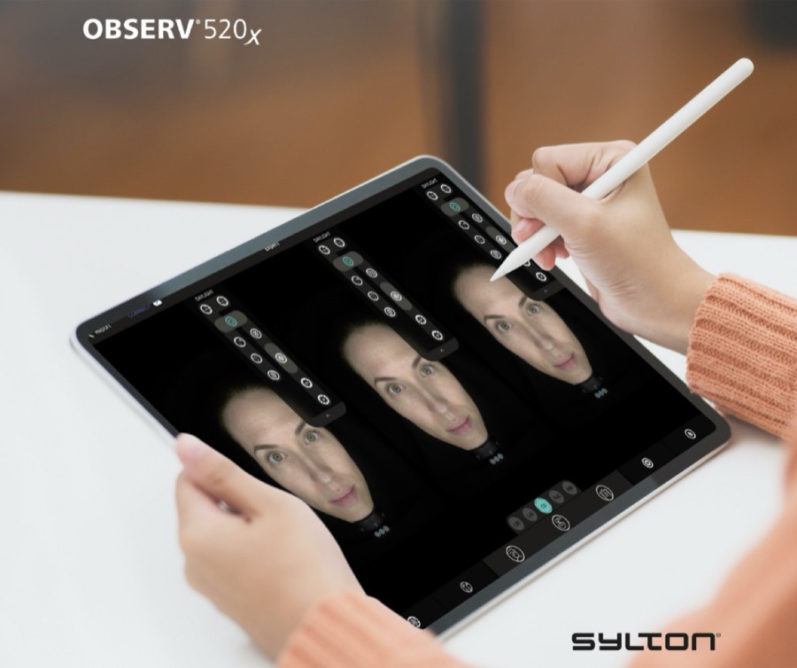 Observ 520x bőrelemző rendszer — tablet alkalmazás