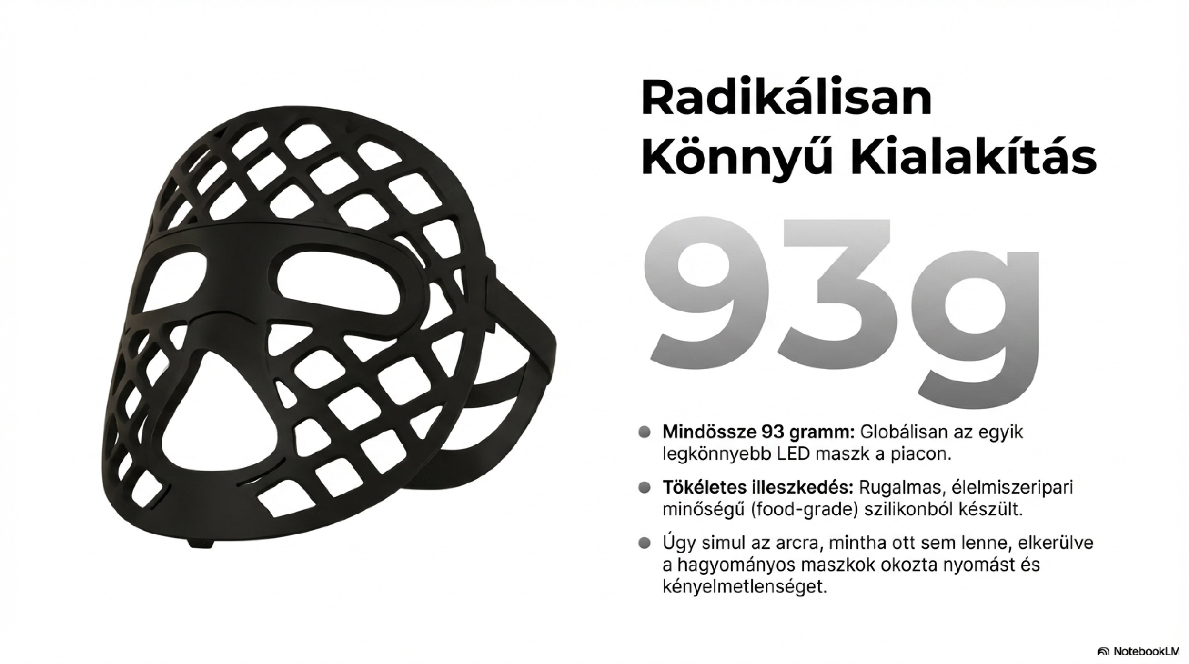 8/12 — 93g könnyű kialakítás